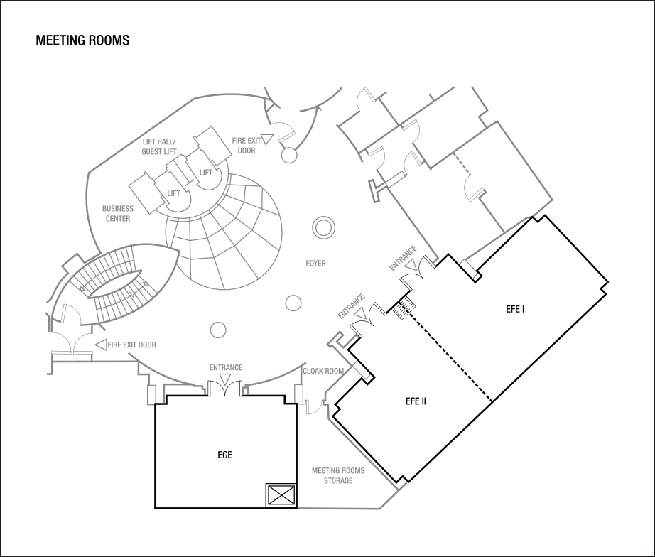 会议室楼层平面图