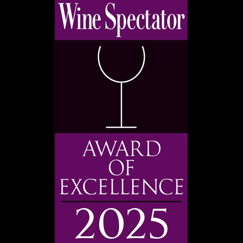 2025 Wine spector award of excellence logo
