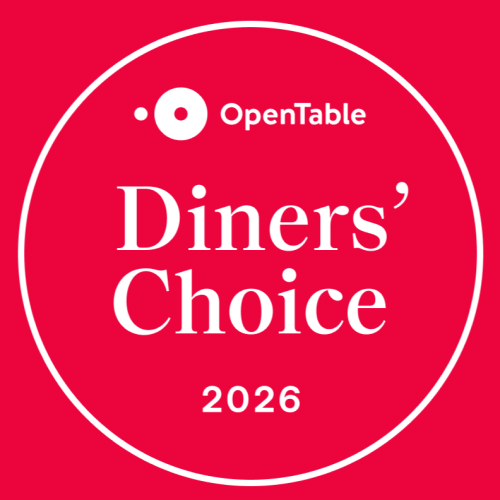 2026 red and white open table diners choice logo