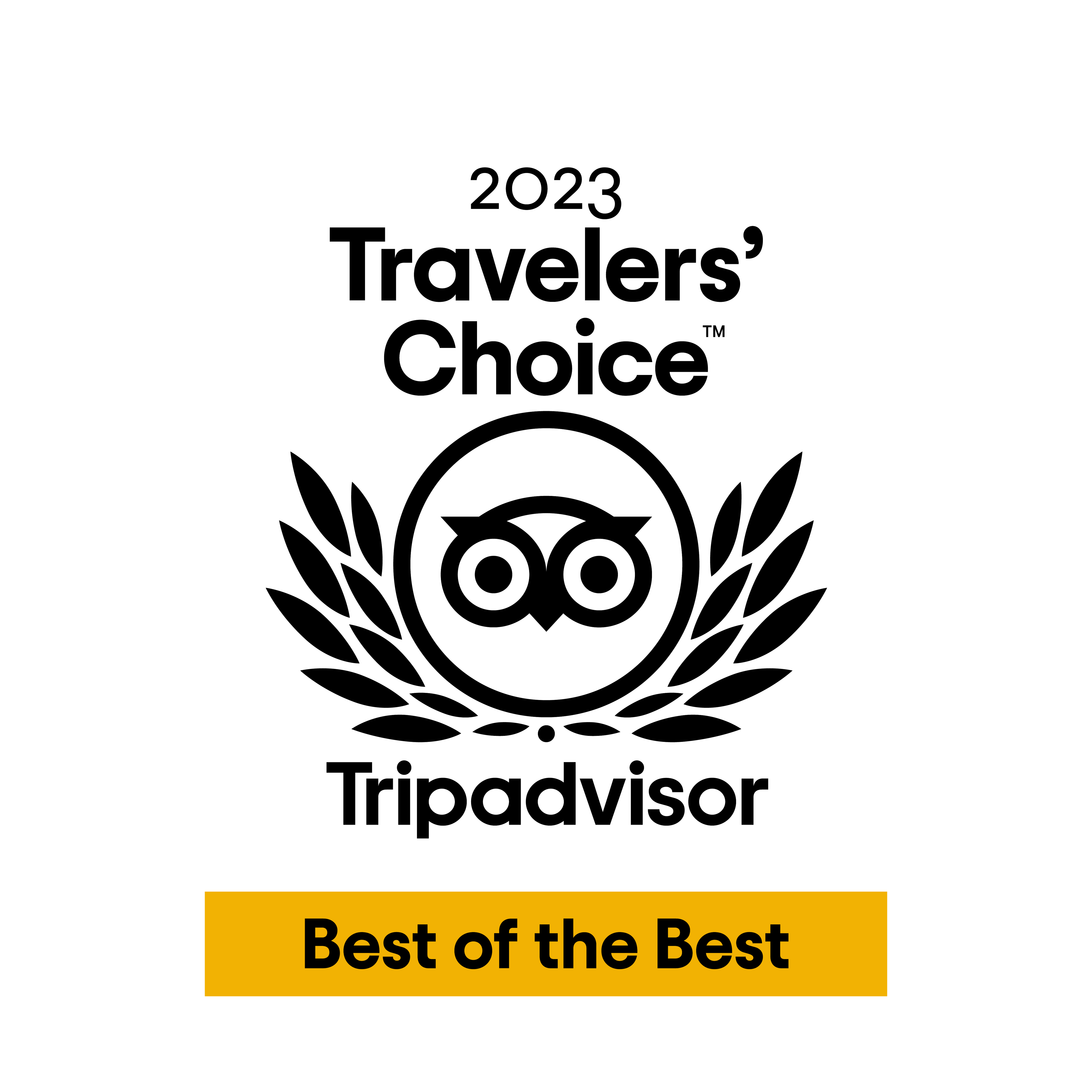 2023 年猫途鹰超凡卓越奖徽标