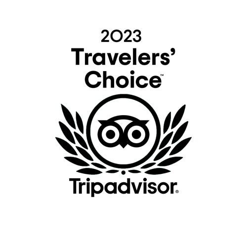 2023 Tripadvisor Travelers' Choice logo