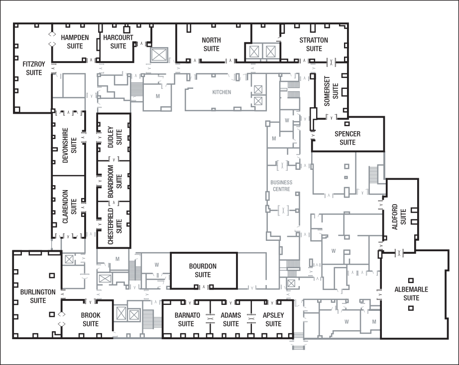 会议室楼层平面图
