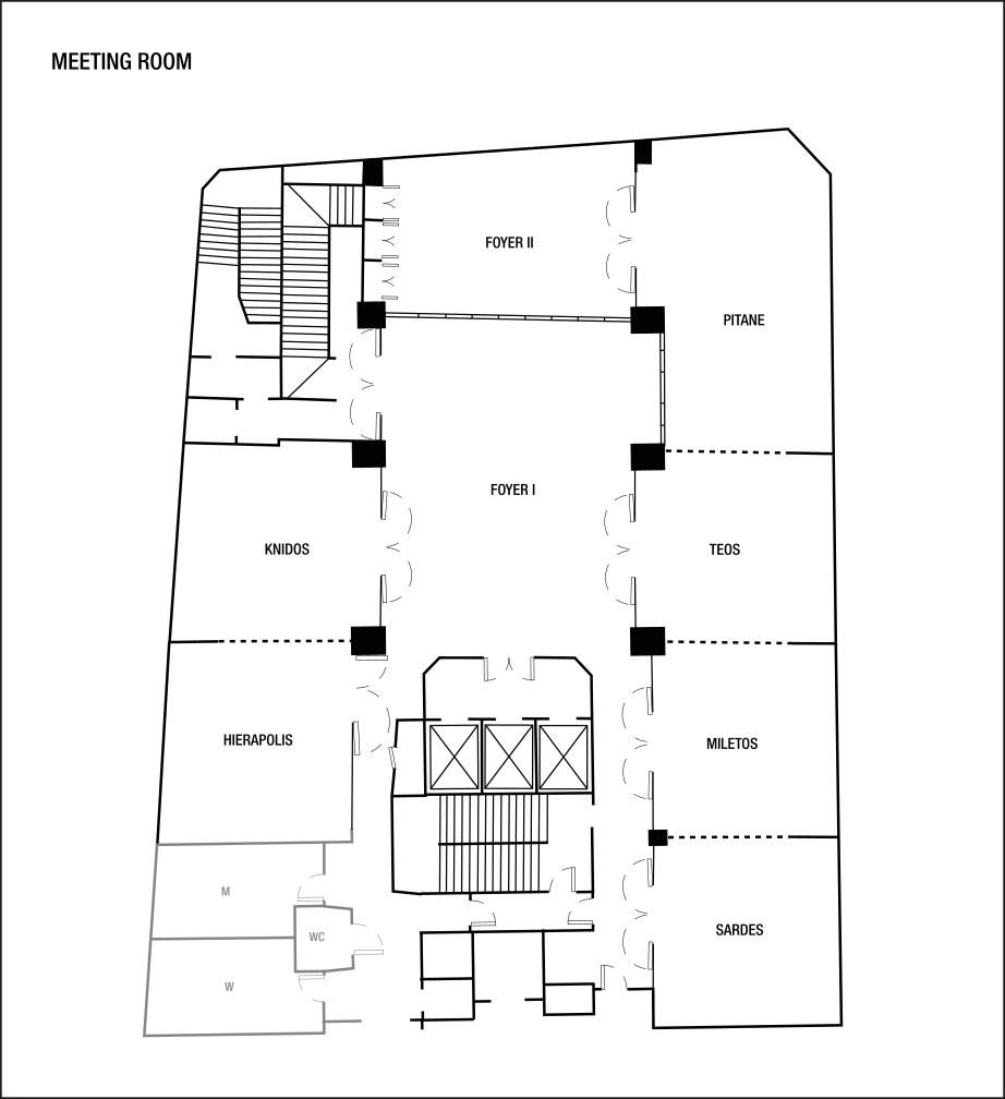 会议室楼层平面图