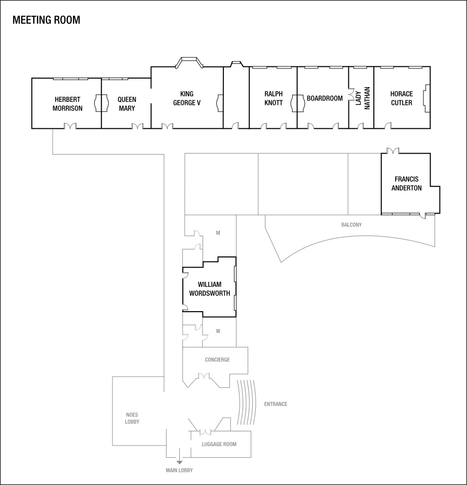 会议室楼层平面图