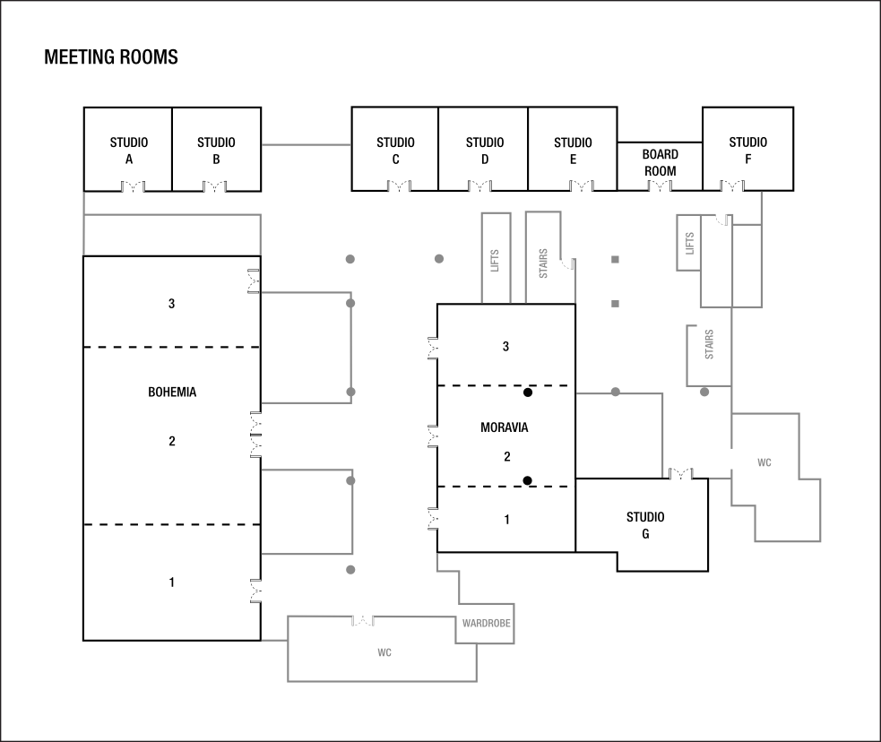 会议室楼层平面图