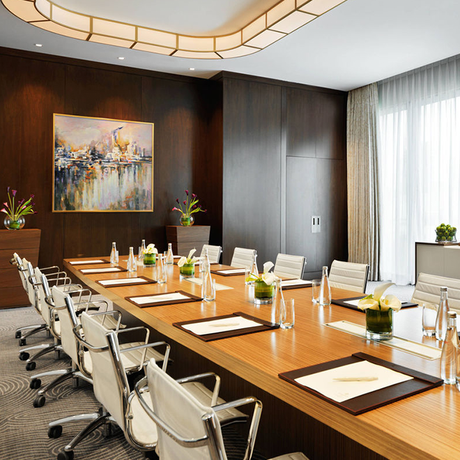 会议使用的会议室桌椅布置