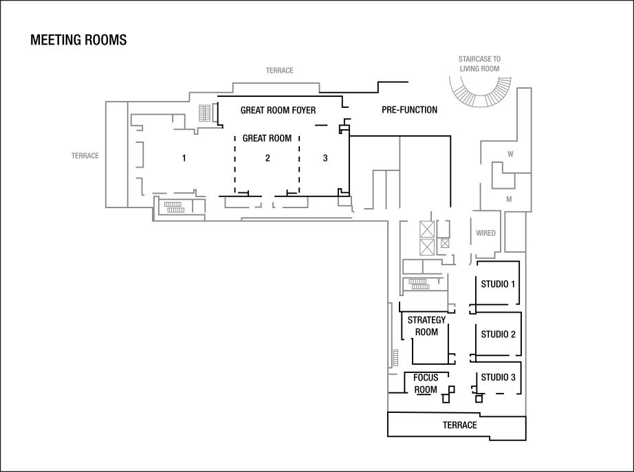 会议室楼层平面图