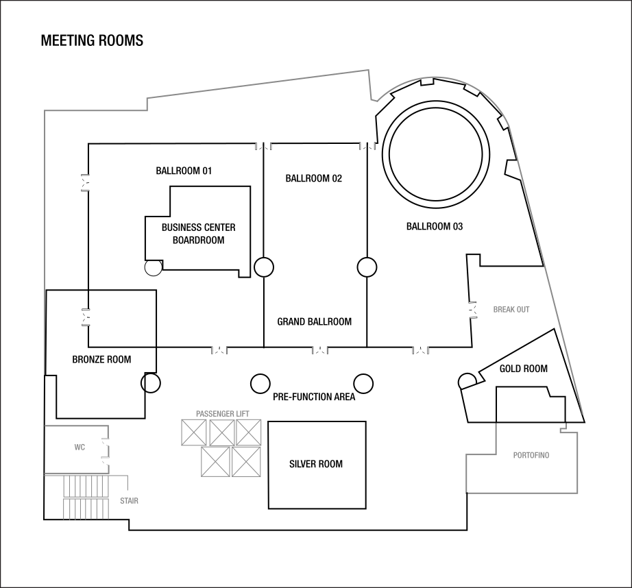 会议室楼层平面图