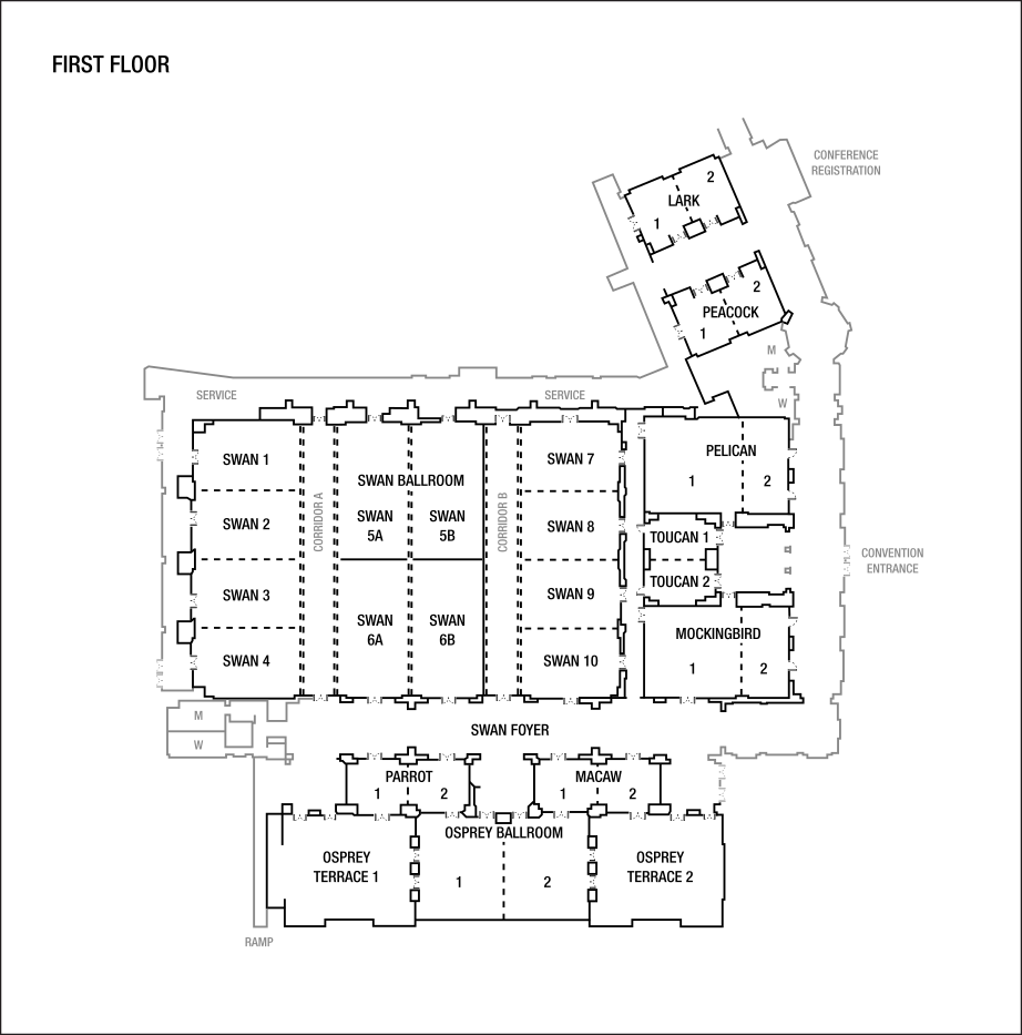 会议室楼层平面图