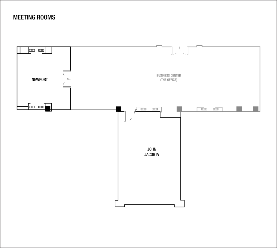 会议室楼层平面图