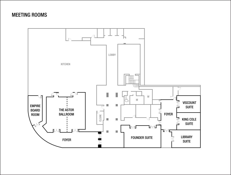 会议室楼层平面图