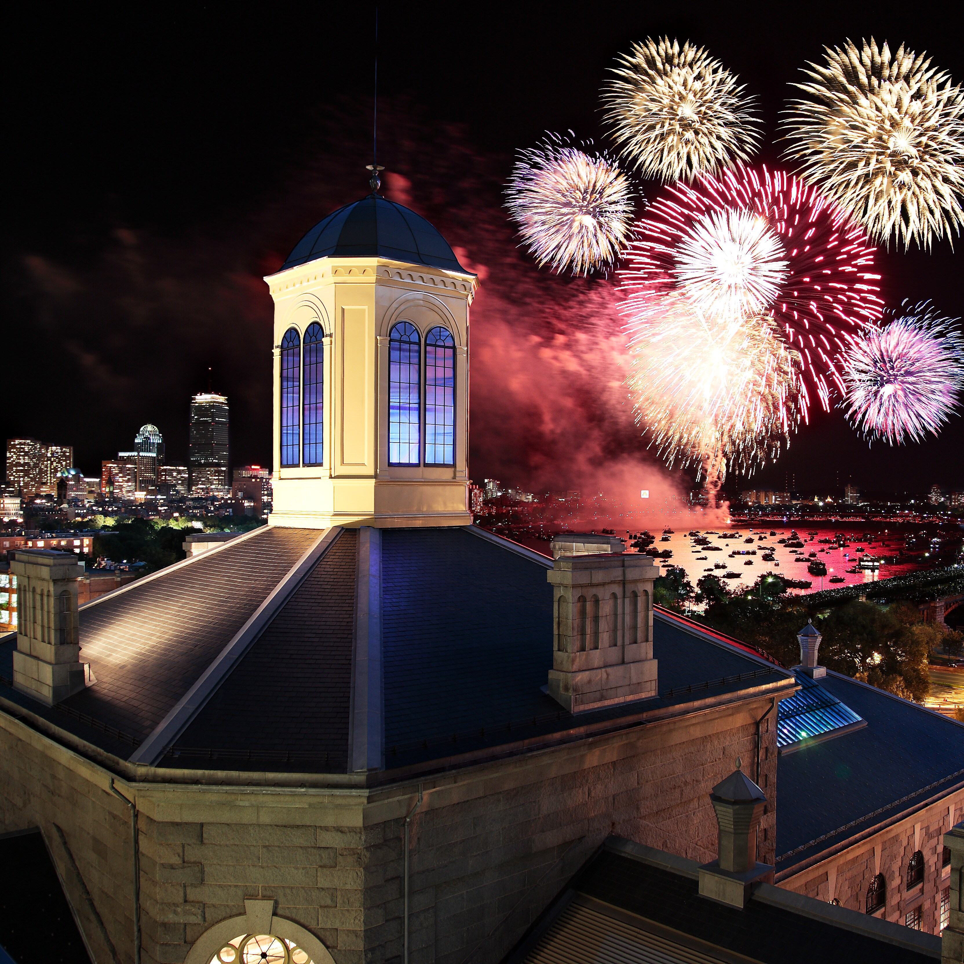 美国独立日（7月4日）烟花