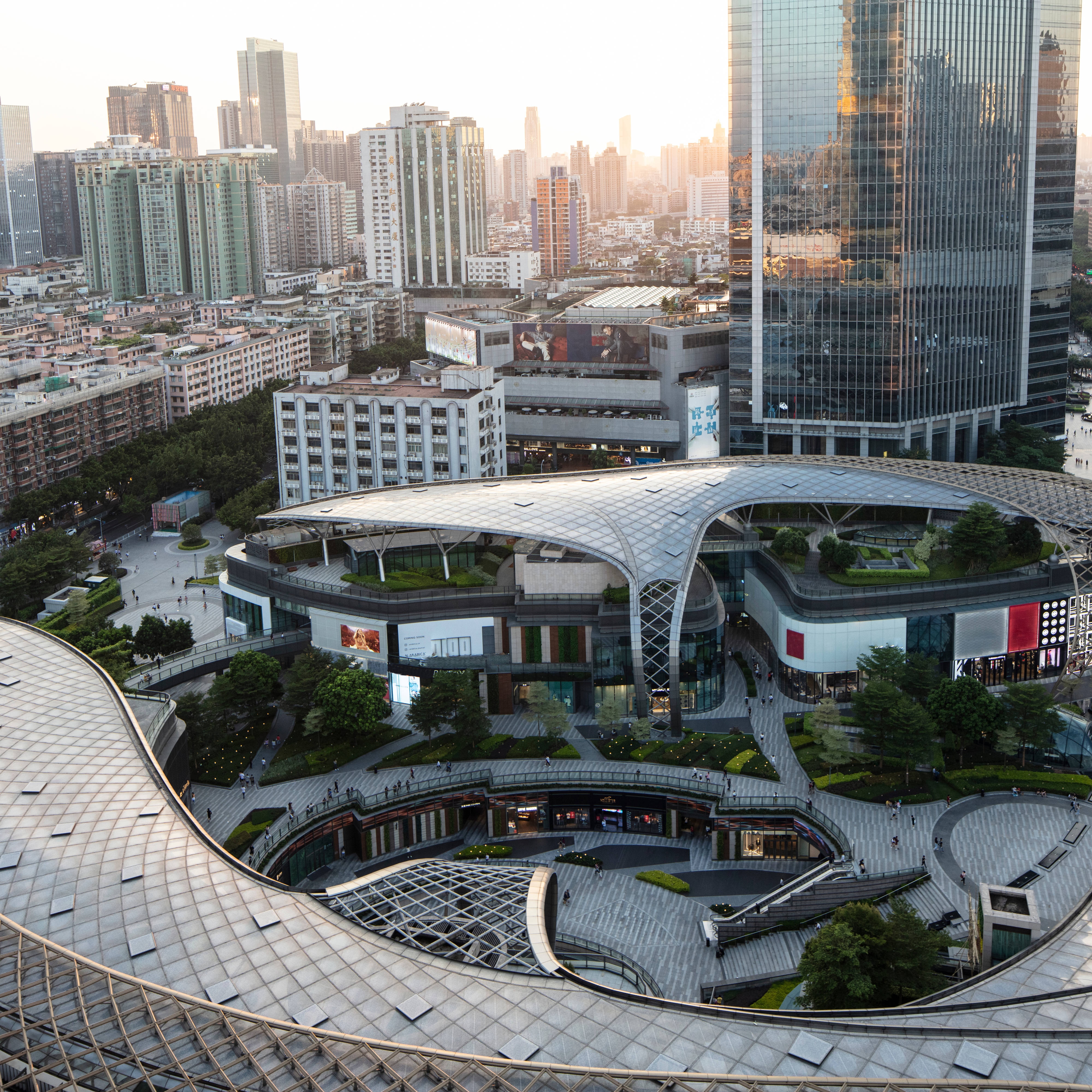 广州正佳广场万豪酒店