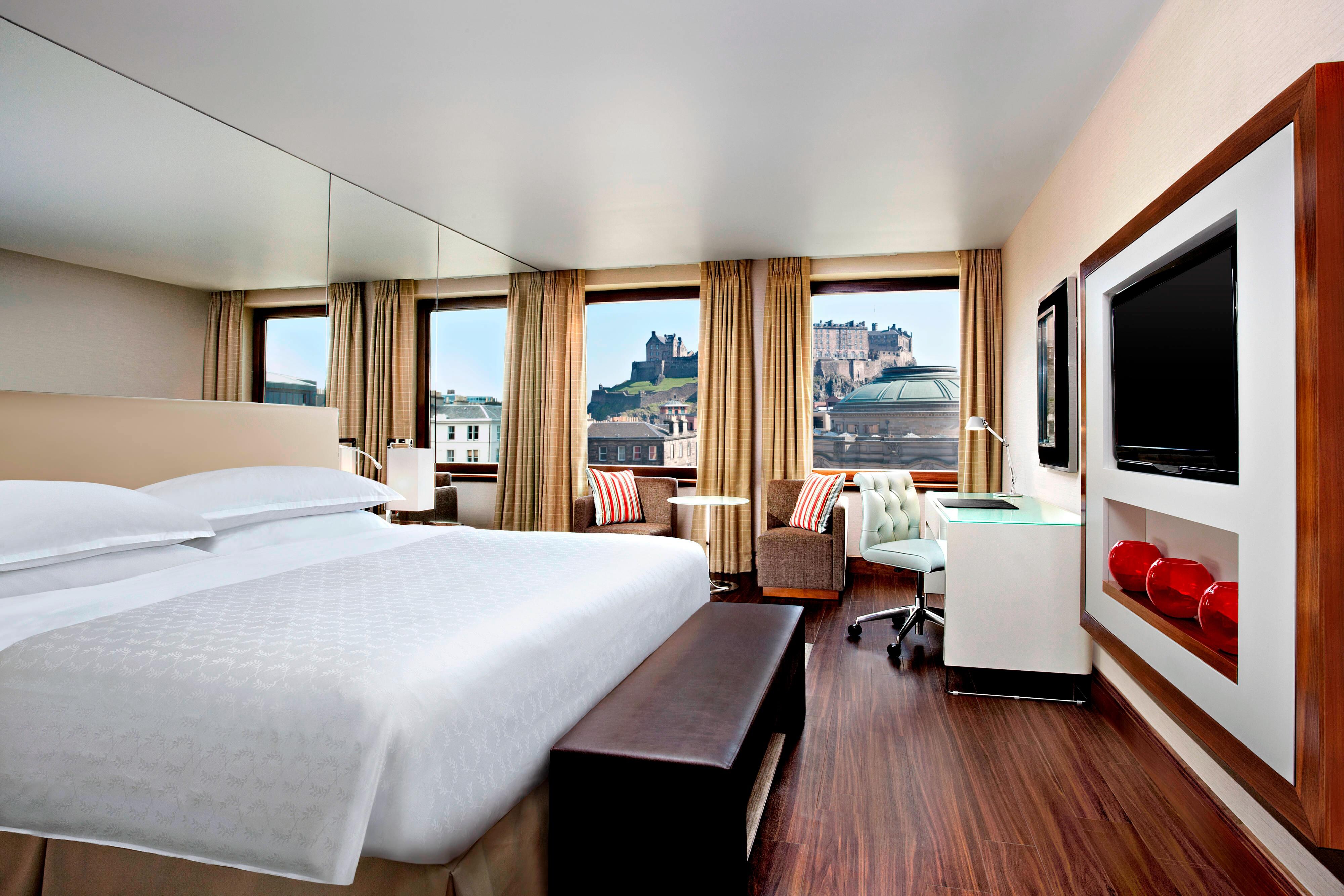 Guest room with exterior view