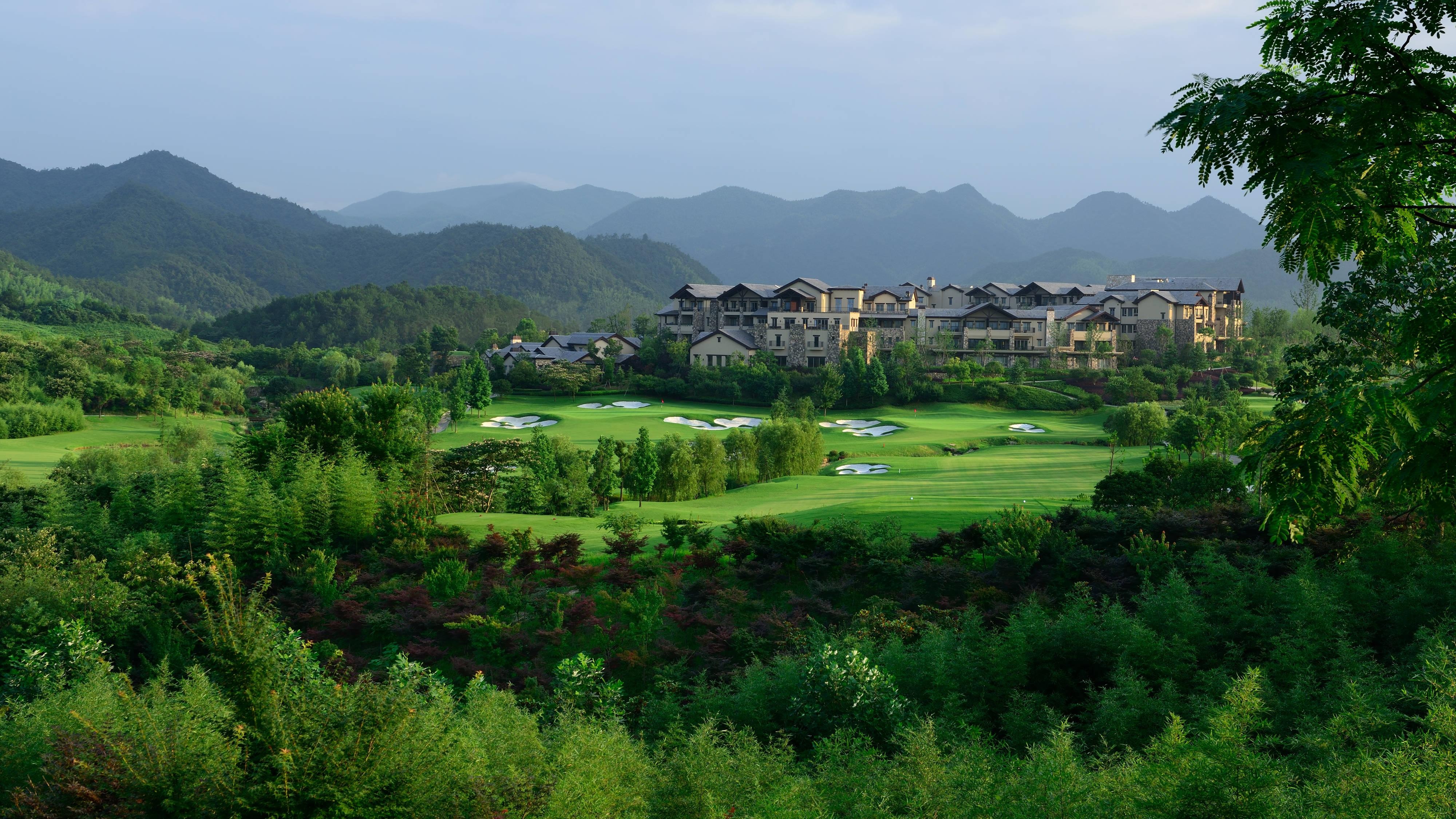 浙江安吉JW万豪酒店外观​