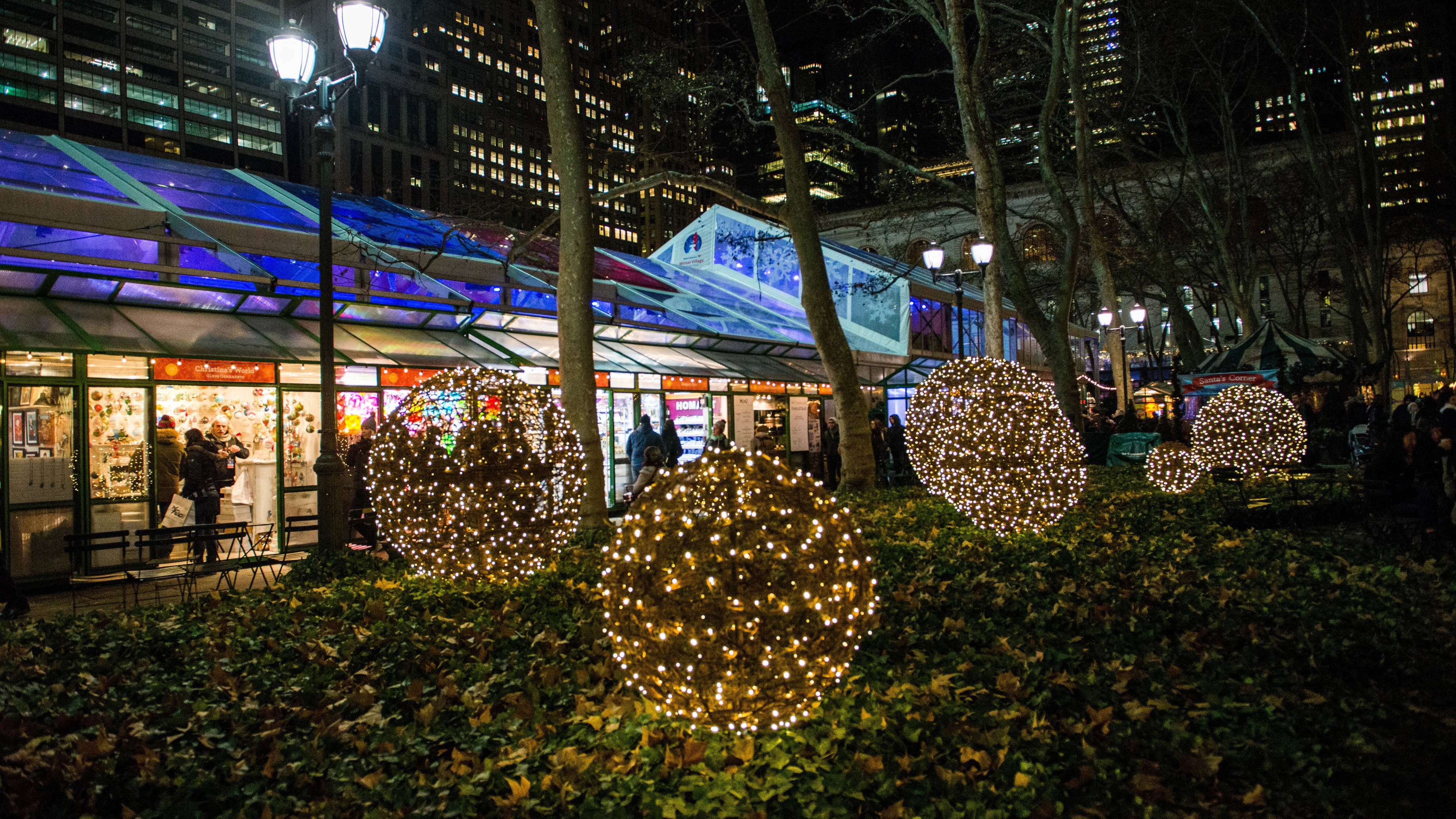 布莱恩公园冬日村