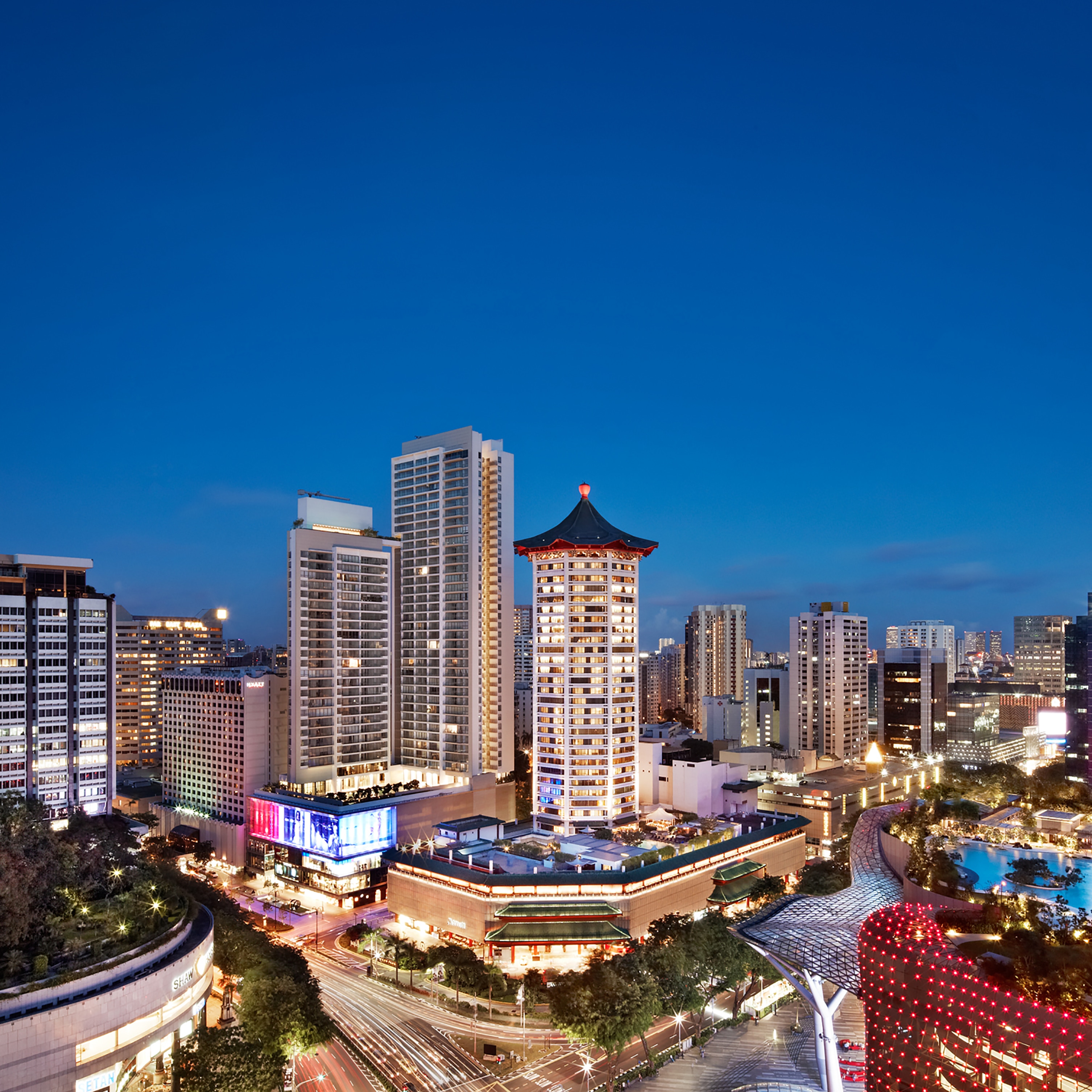 位于新加坡的豪华酒店