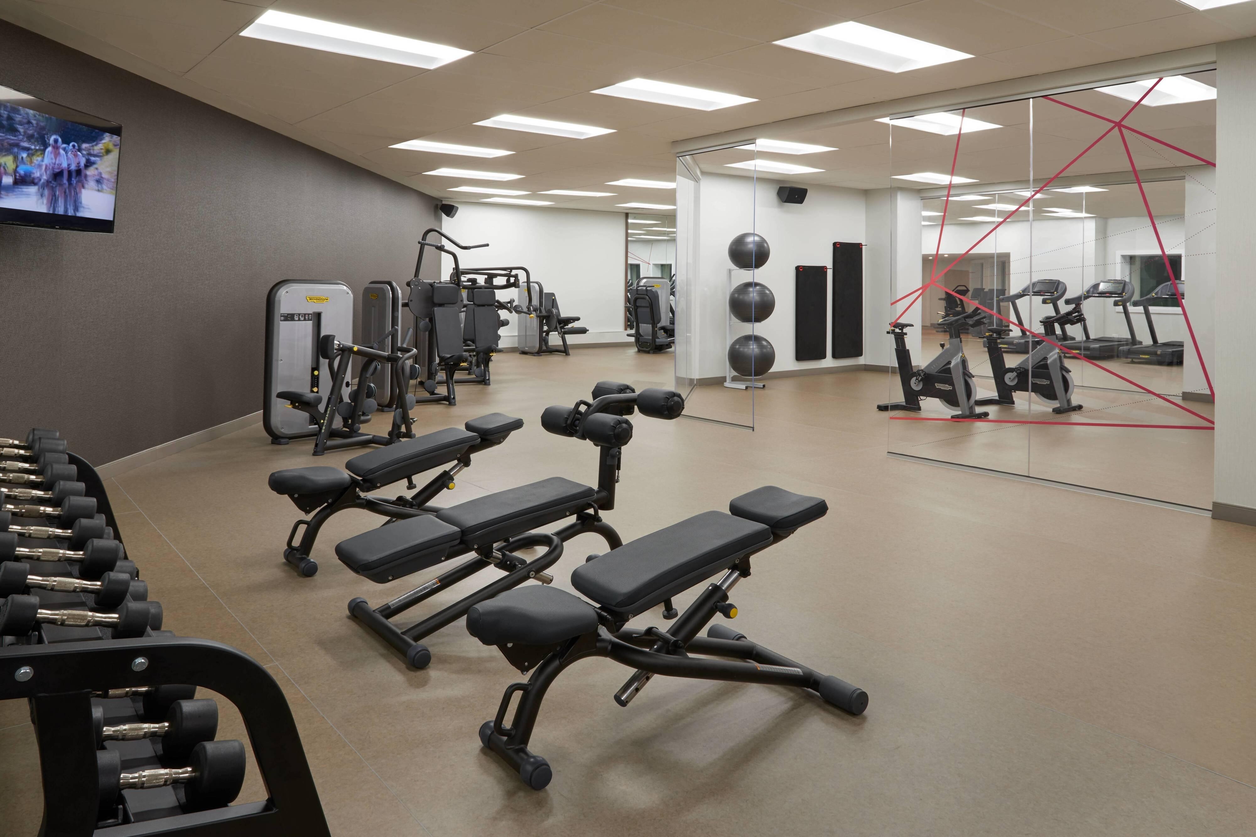 State-of-the-art fitness centre