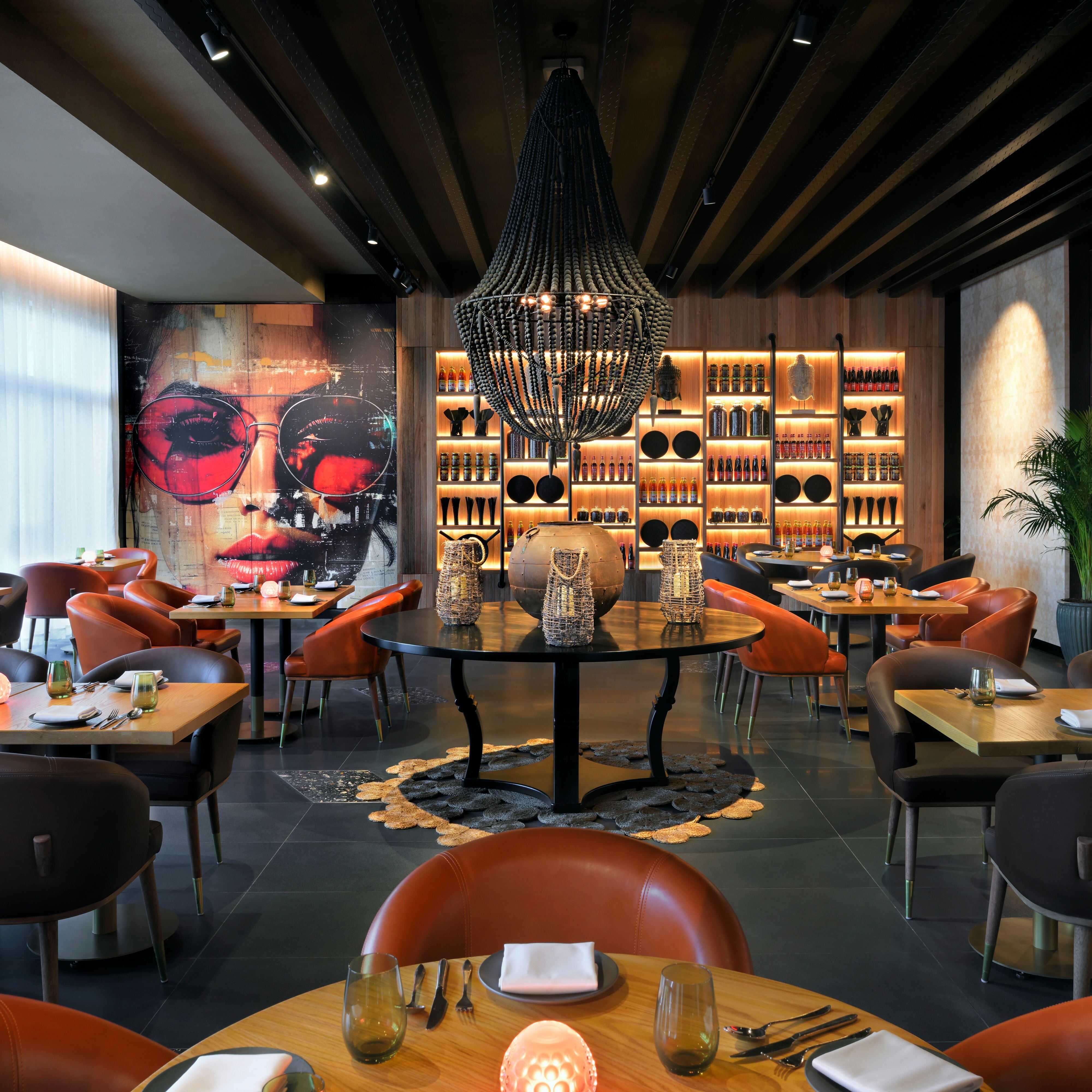 Hikina室内座位区