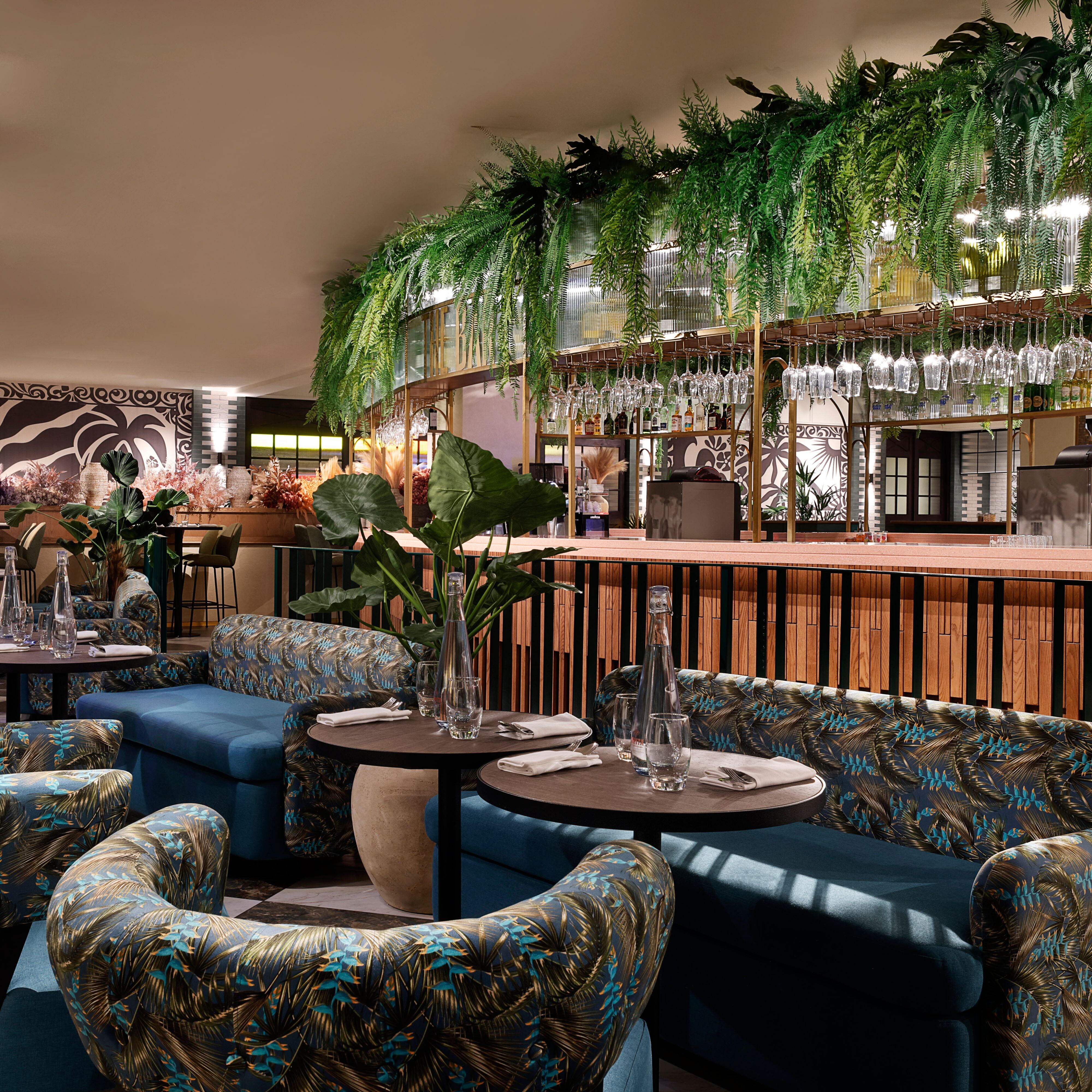 酒廊及酒吧视图 