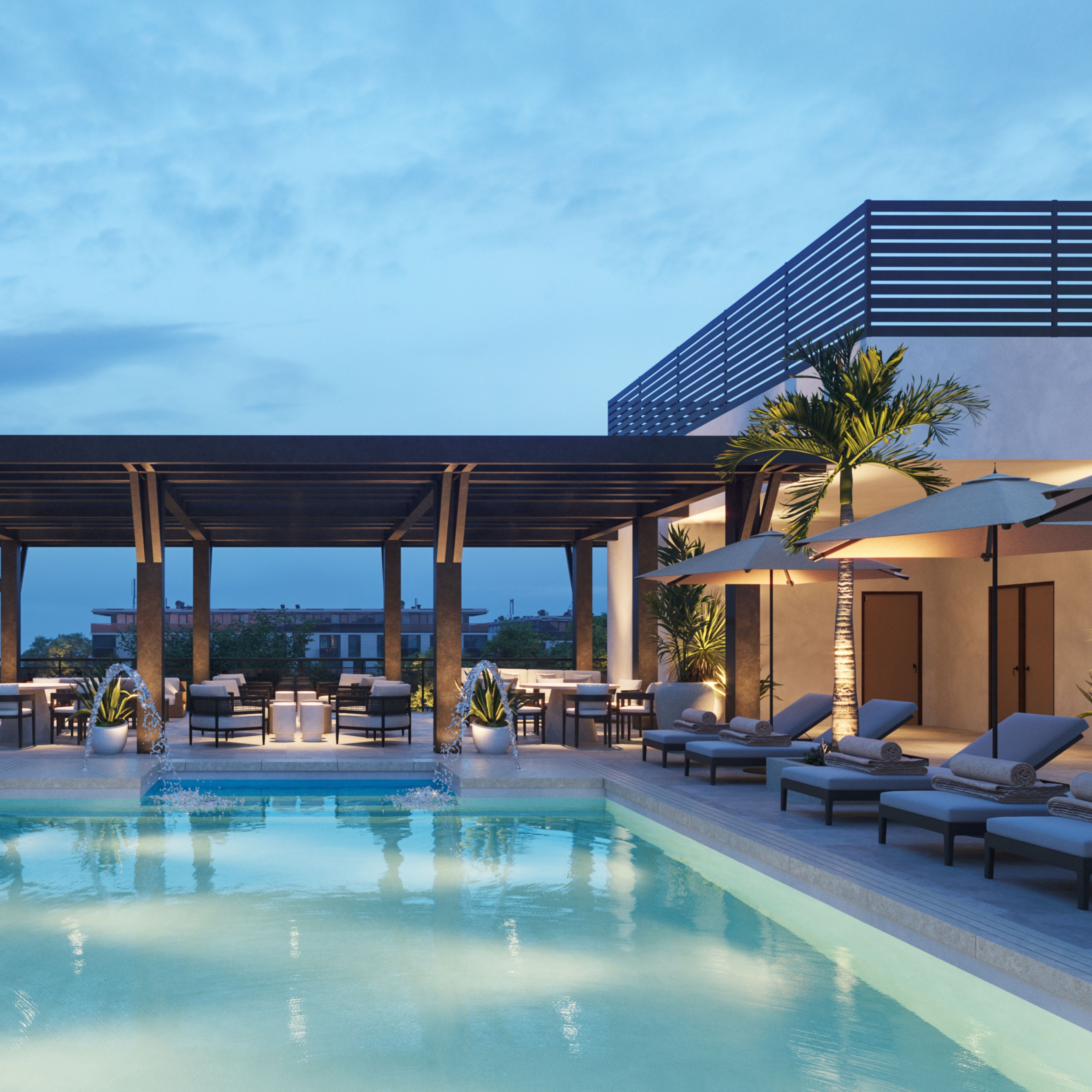 Rooftop Swimming Pool