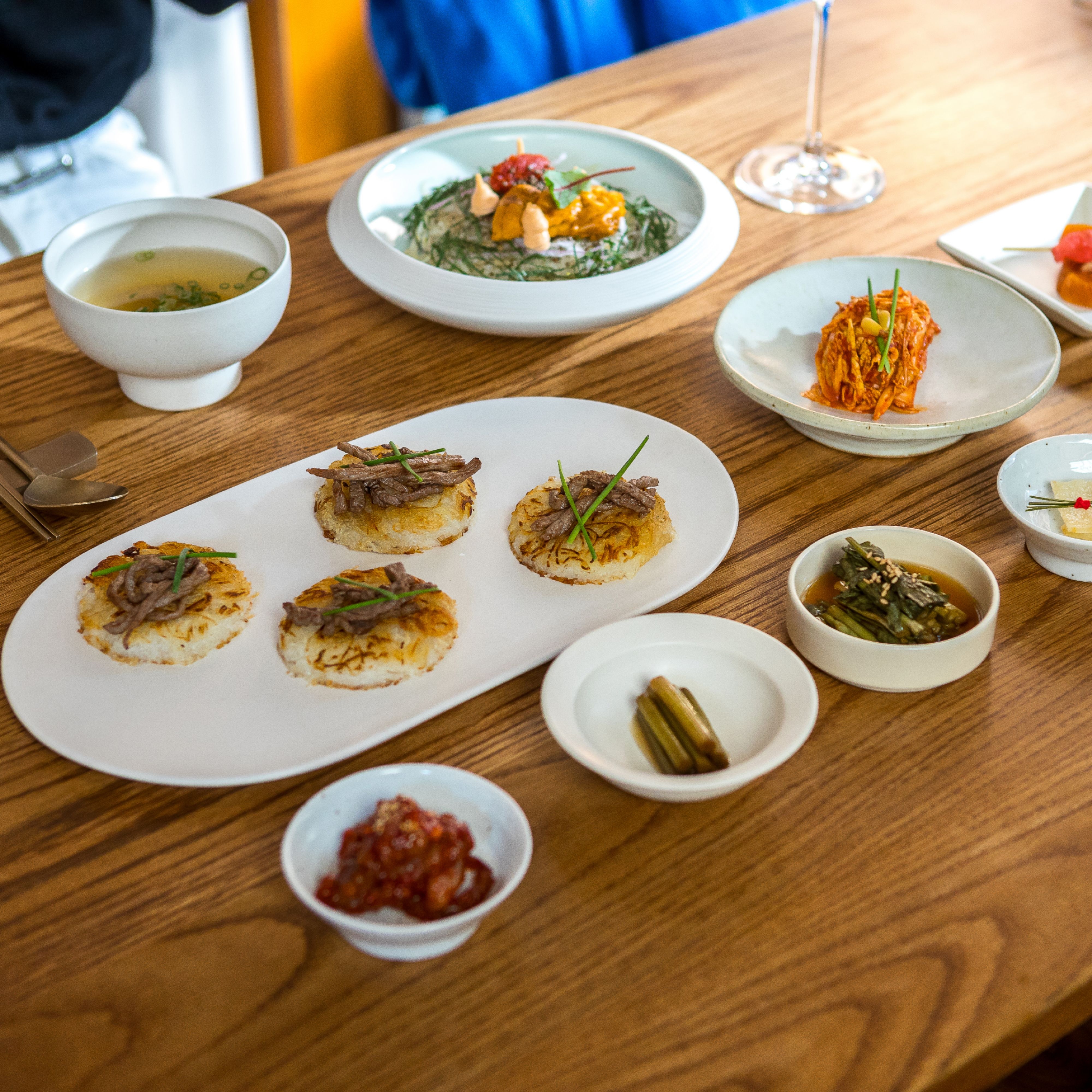 Dansang餐厅的韩国美食​