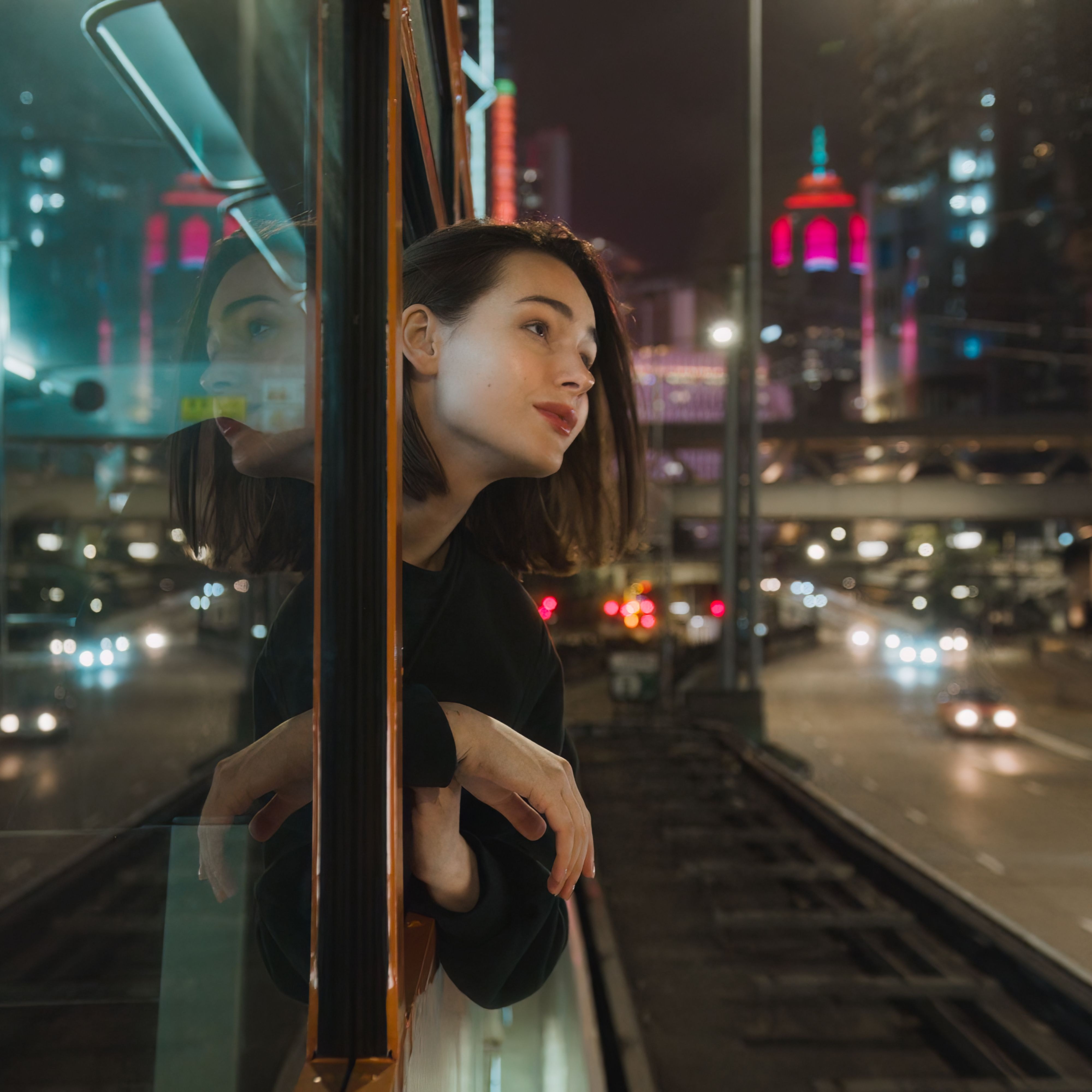 ​香港有轨电车道​