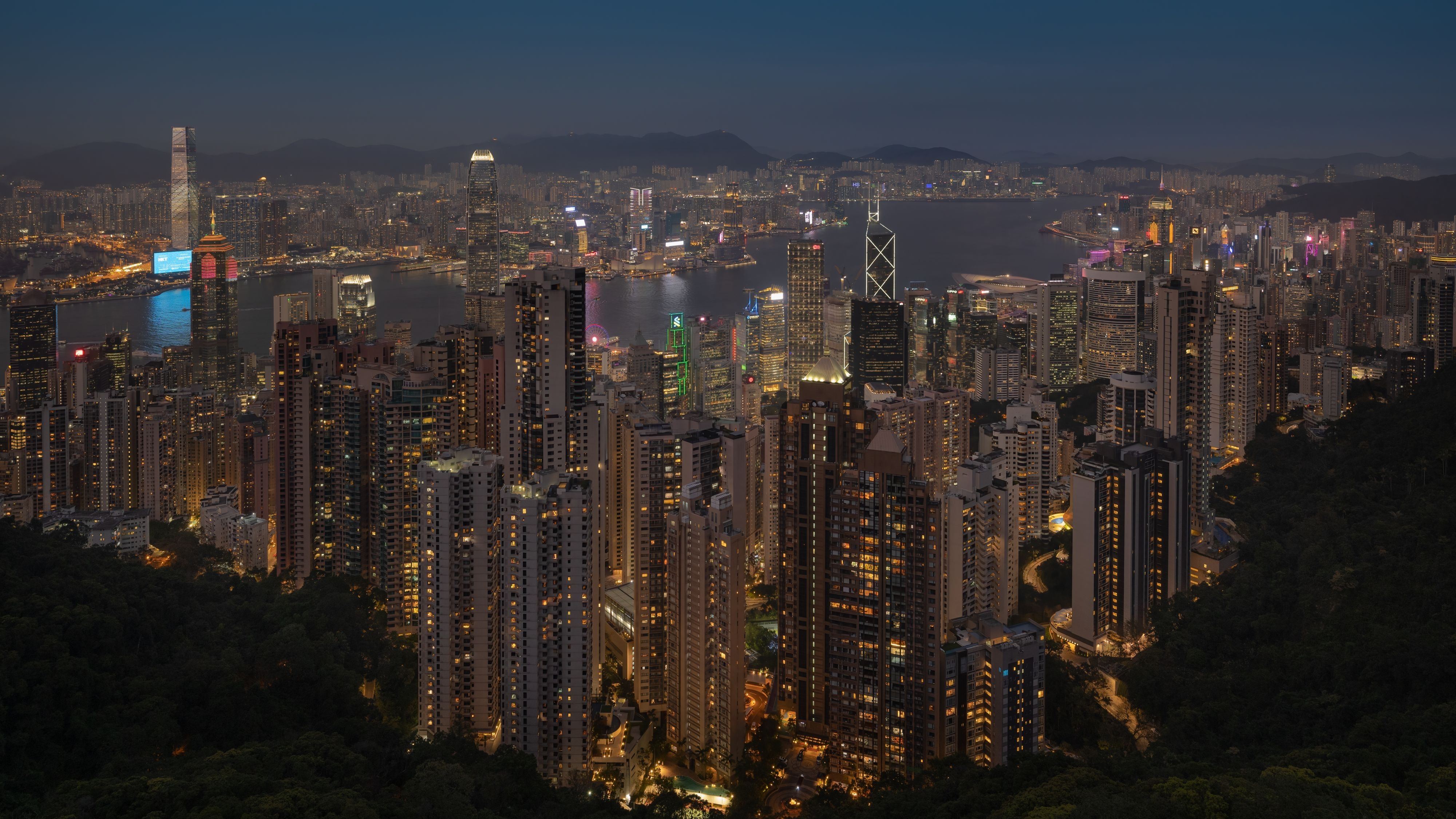 香港夜景