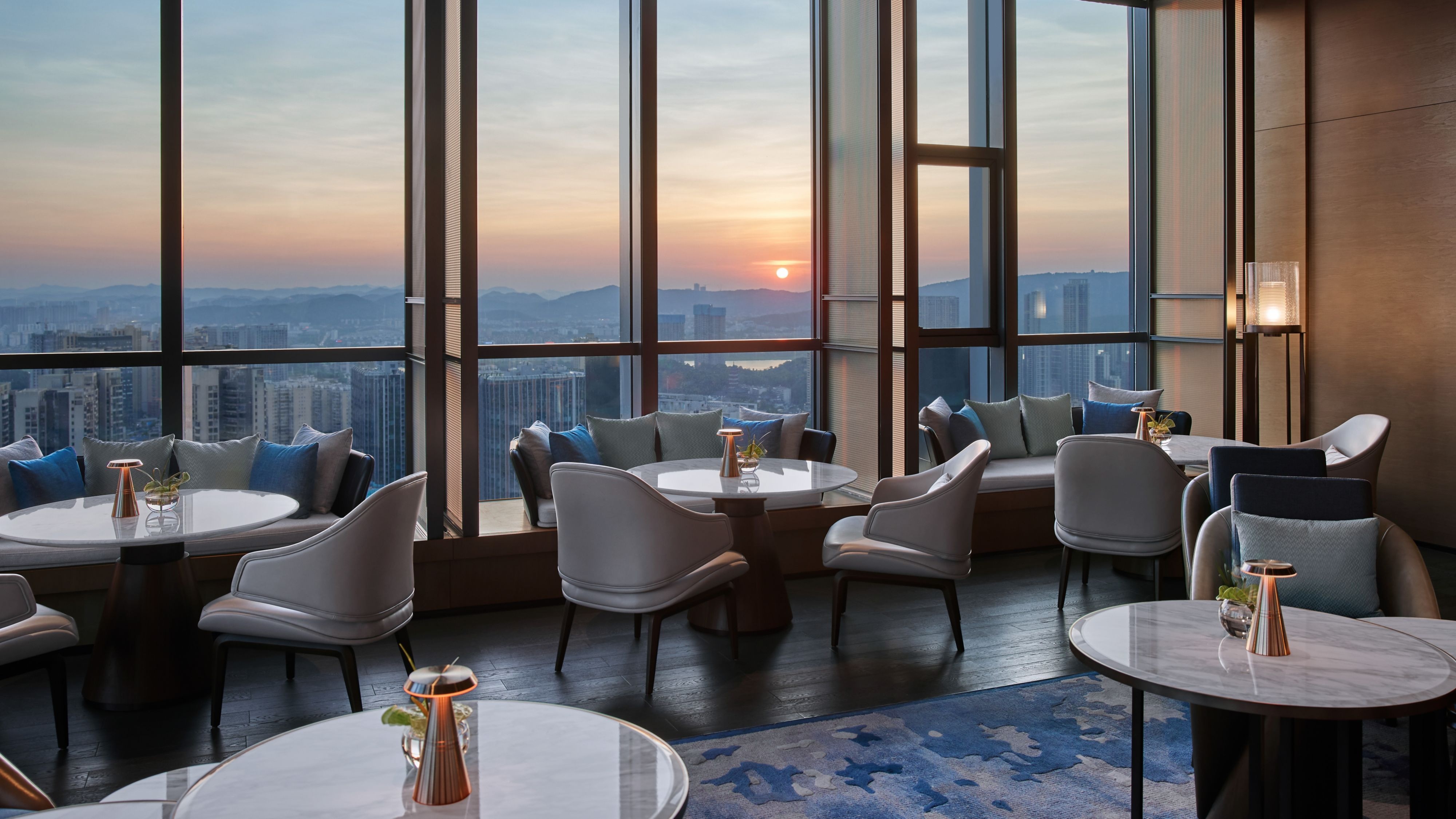 长沙建鸿达JW万豪酒店大堂酒廊​