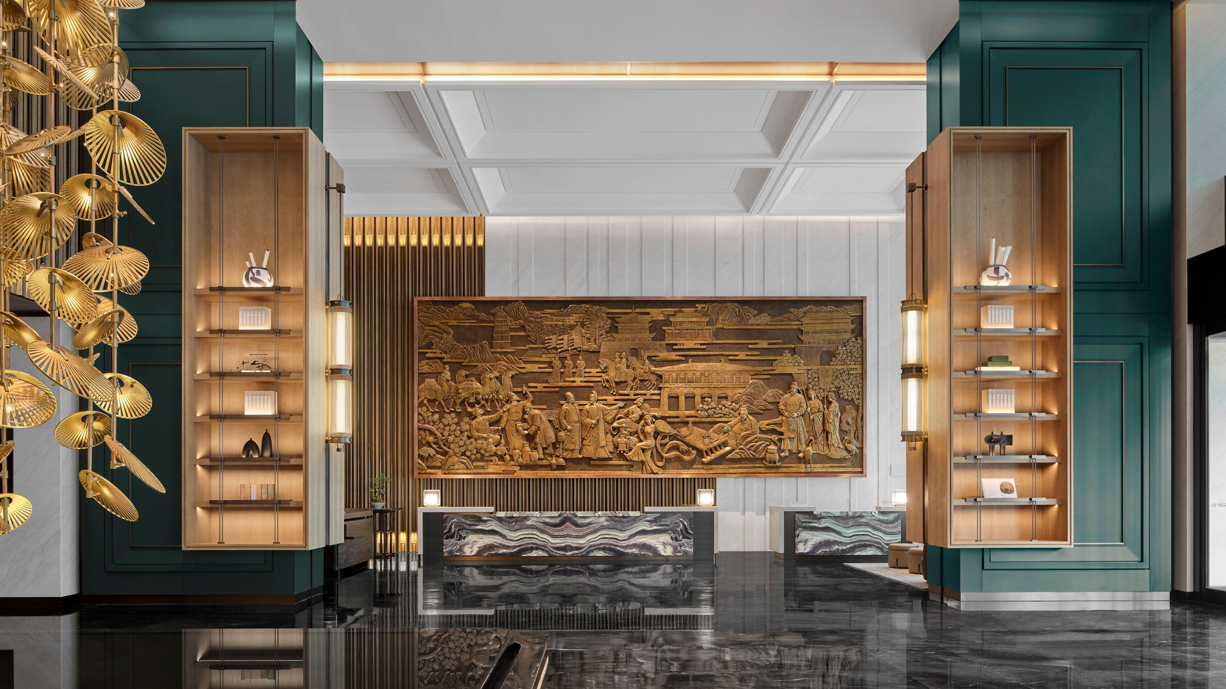 西安高新JW万豪酒店大堂​