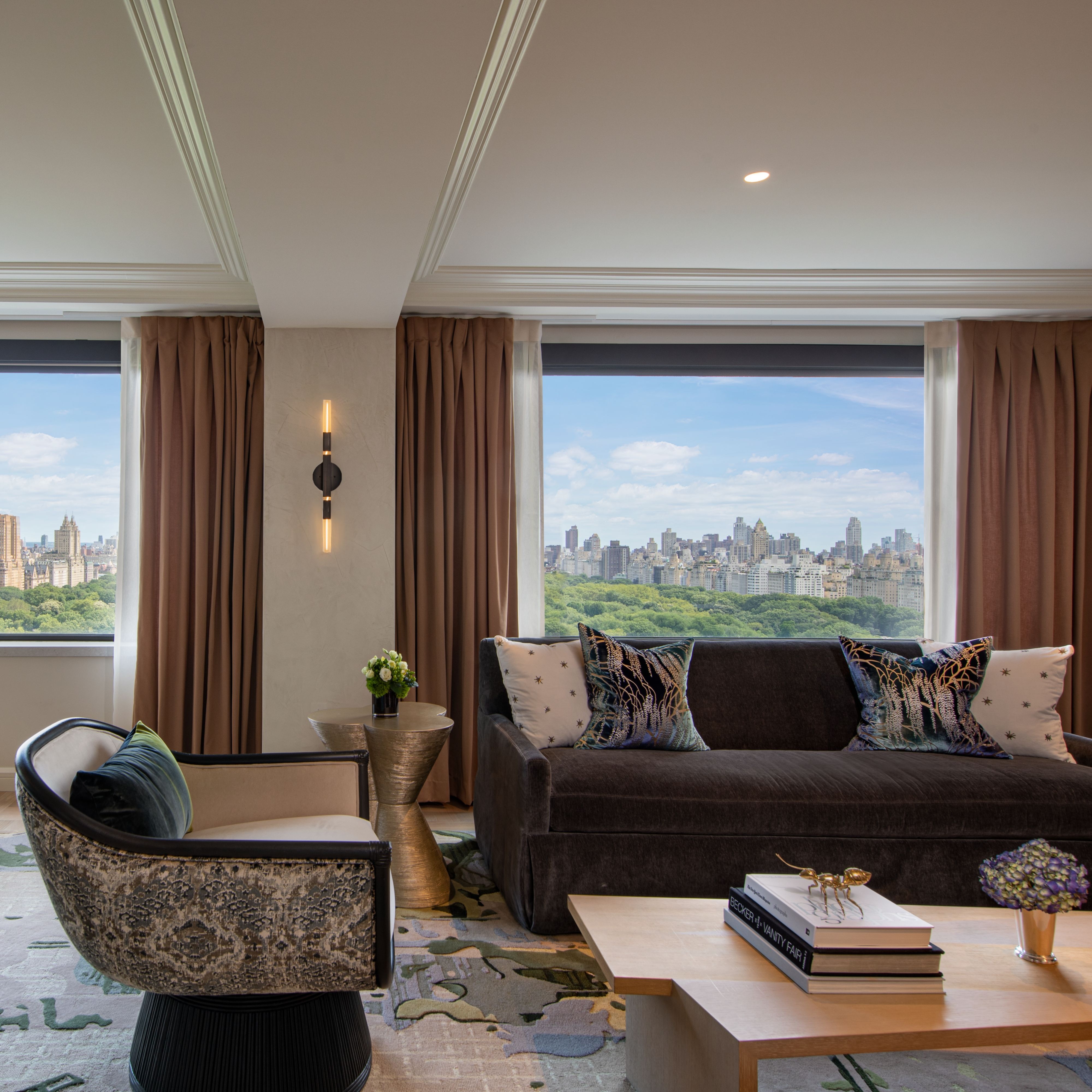 总统套房起居区