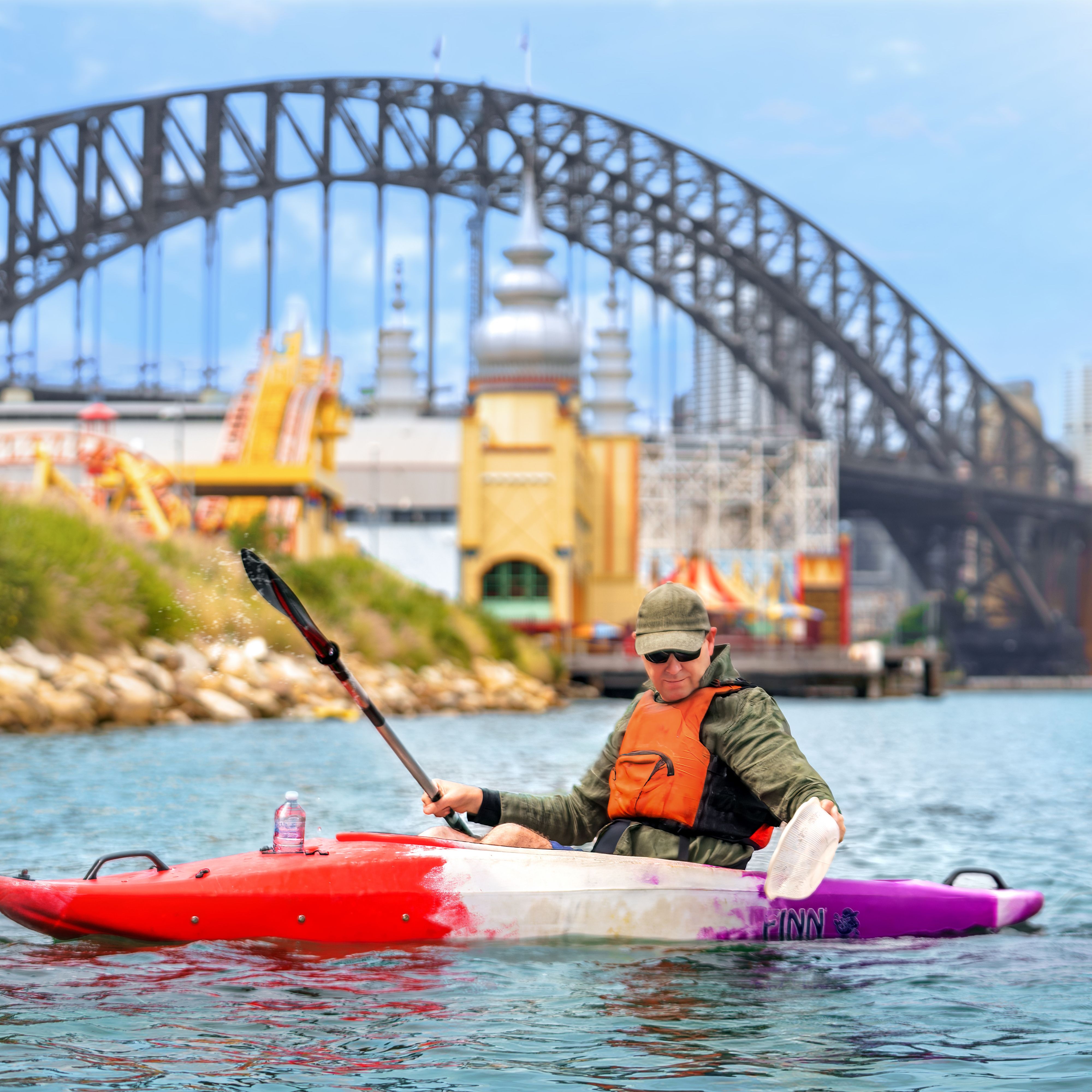 海港大桥环保清洁行动 