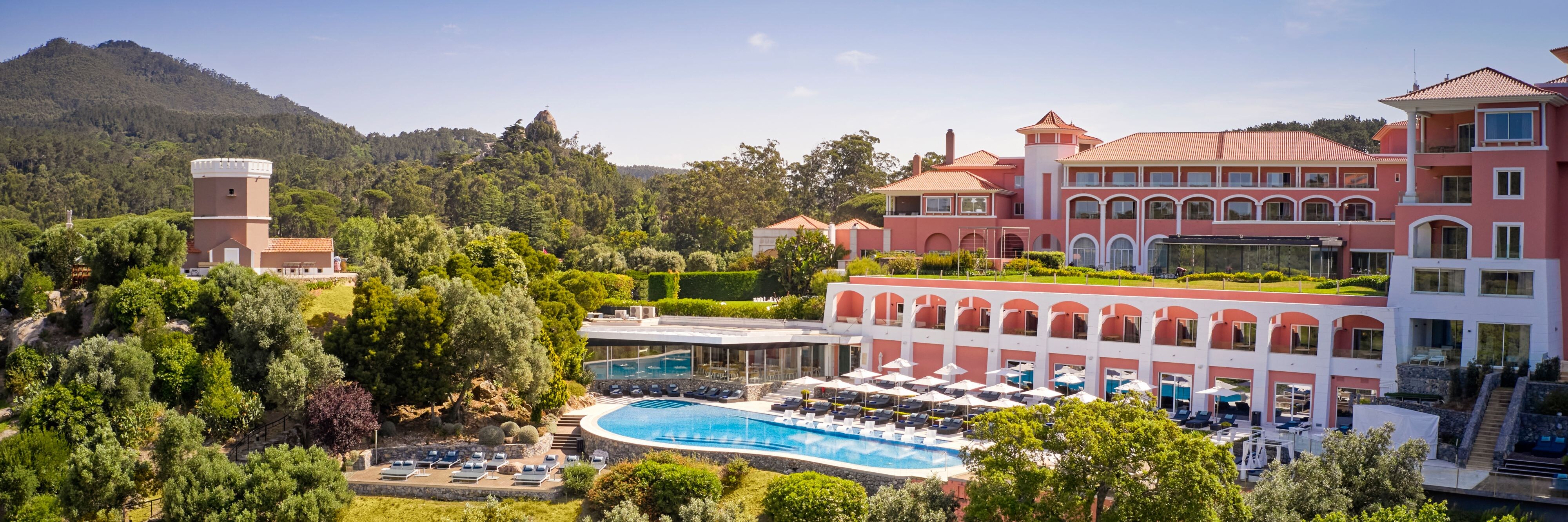 度假酒店泳池景观