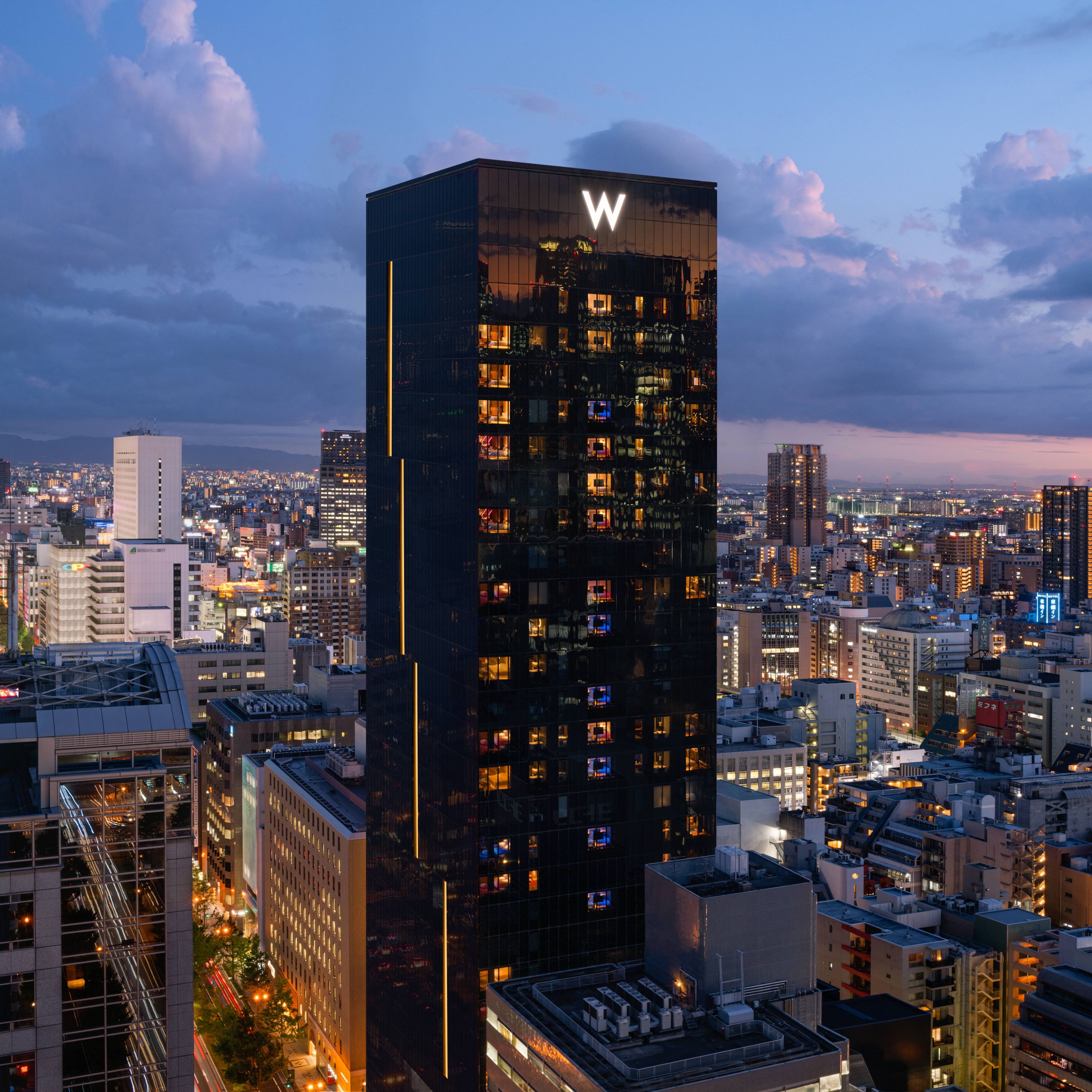 Hotel Exterior Night