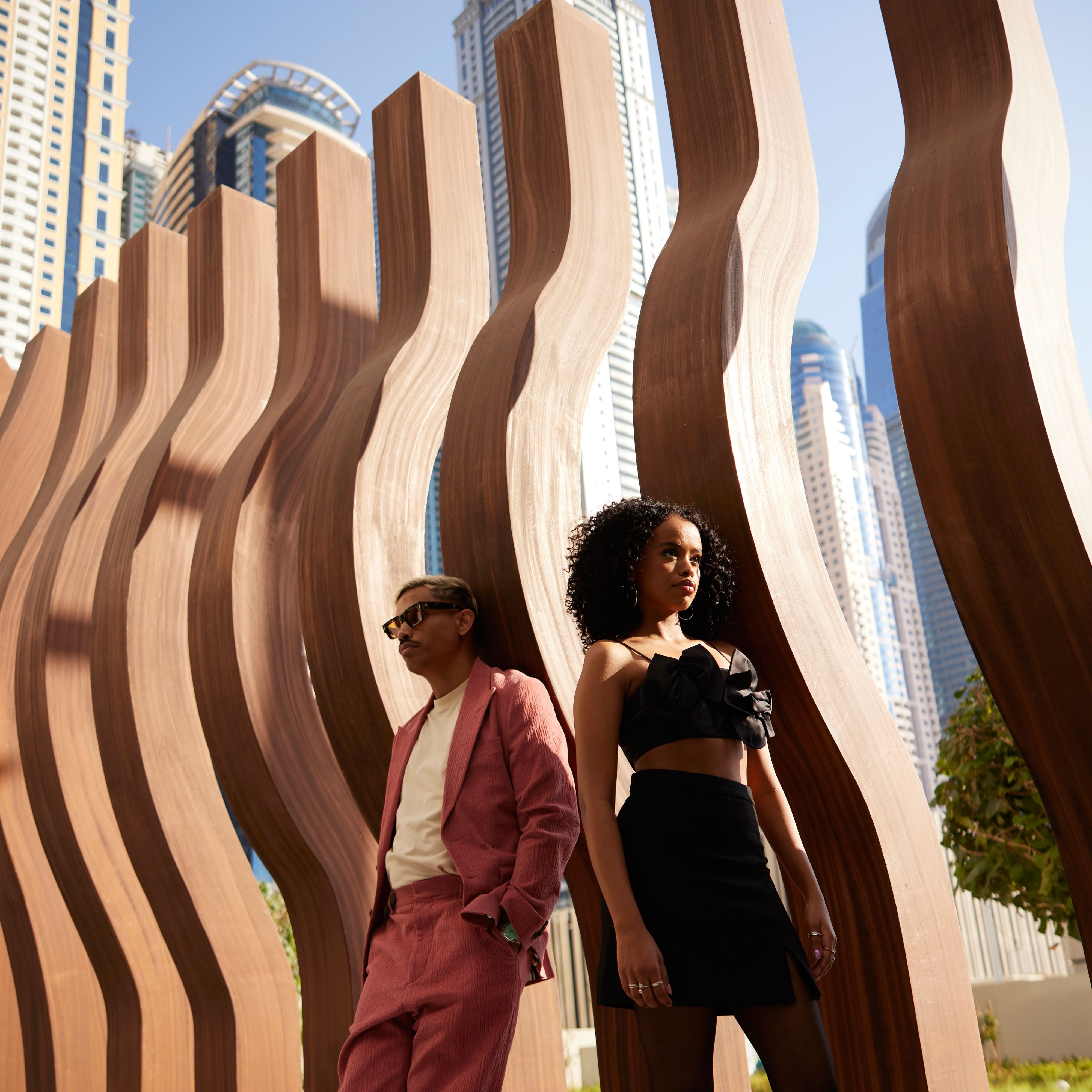 W Dubai Mina Seyahi Outdoor Scupture