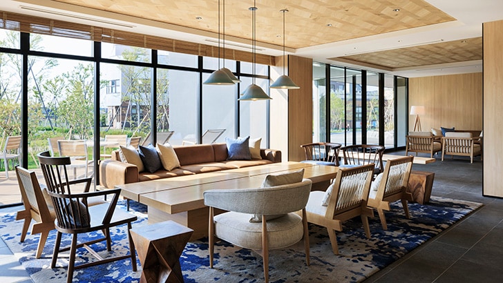 北海道惠庭万枫酒店大堂​